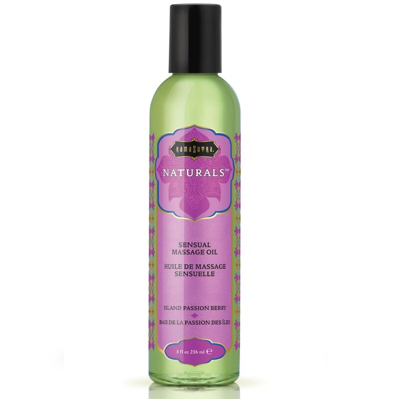 KAMASUTRA - ÓLEO DE MASSAGEM NATURAL BAGAS DA PAIXÃO 236 ML