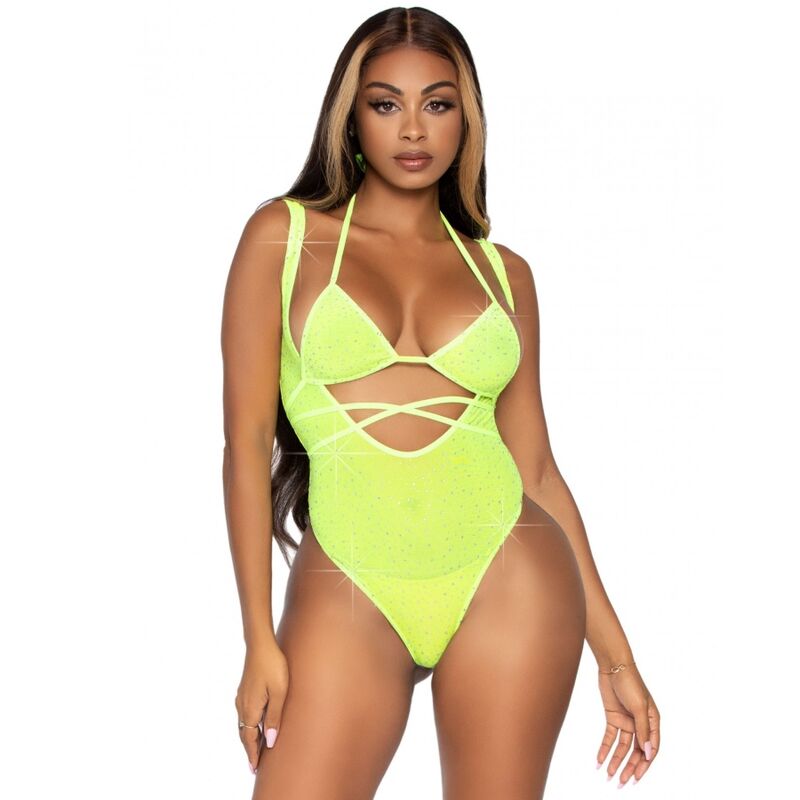 LEG AVENUE – PARTE DE CIMA DE BIKINI E BODY TAMANHO ÚNICO