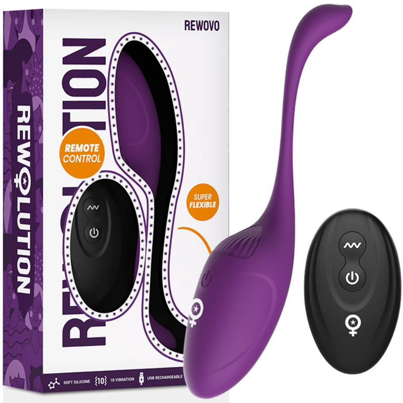REWOLUTION - REWOVO TELECOMANDO VIBRADOR OVOS