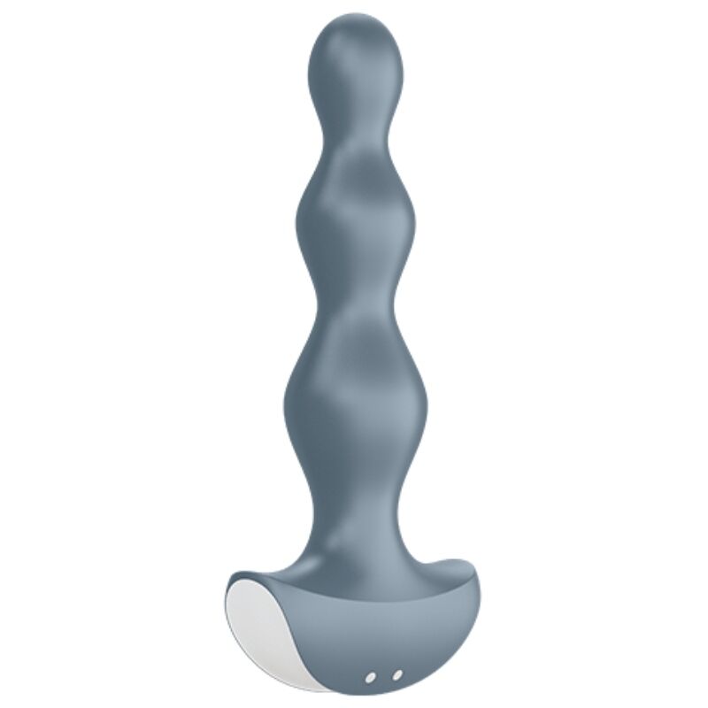 SATISFYER - VIBRADOR LOLLI PLUG 2 PLUG CINZENTO