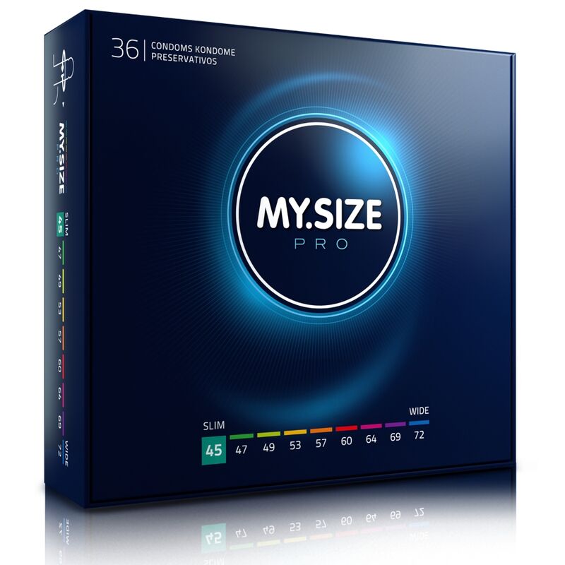 MY SIZE - PRESERVATIVOS PRO 45 MM 36 UNIDADES