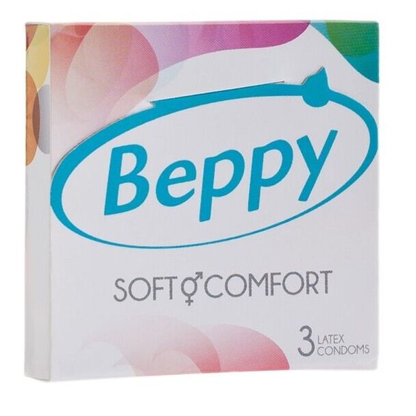 BEPPY - SUAVE E CONFORTÁVEL 3 PRESERVATIVOS