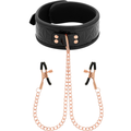 BEGME - BLACK EDITION COLAR BEGME BLACK EDITION COM PINÇAS PARA MAMILOS