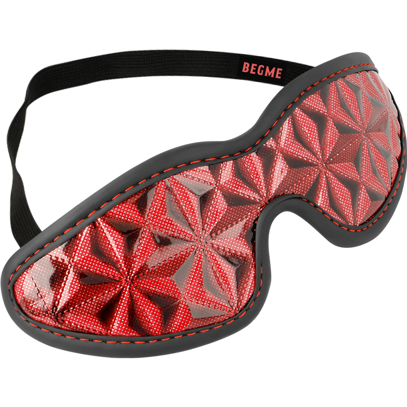 BEGME - MÁSCARA CEGA PREMIUM EDIÇÃO VERMELHA COM FORRO DE NEOPRENE