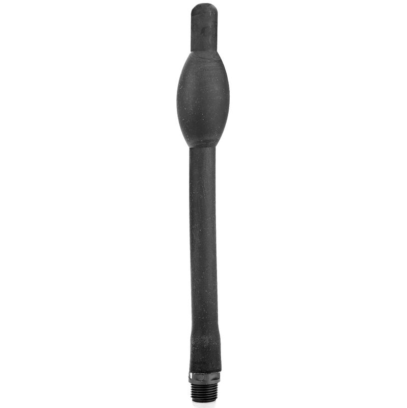 ALL BLACK - DUCHE ANAL RETRÁTIL SILICONE 27 CM