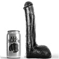 TODO PRETO - PÉNIS ANAL REALISTA 23 CM