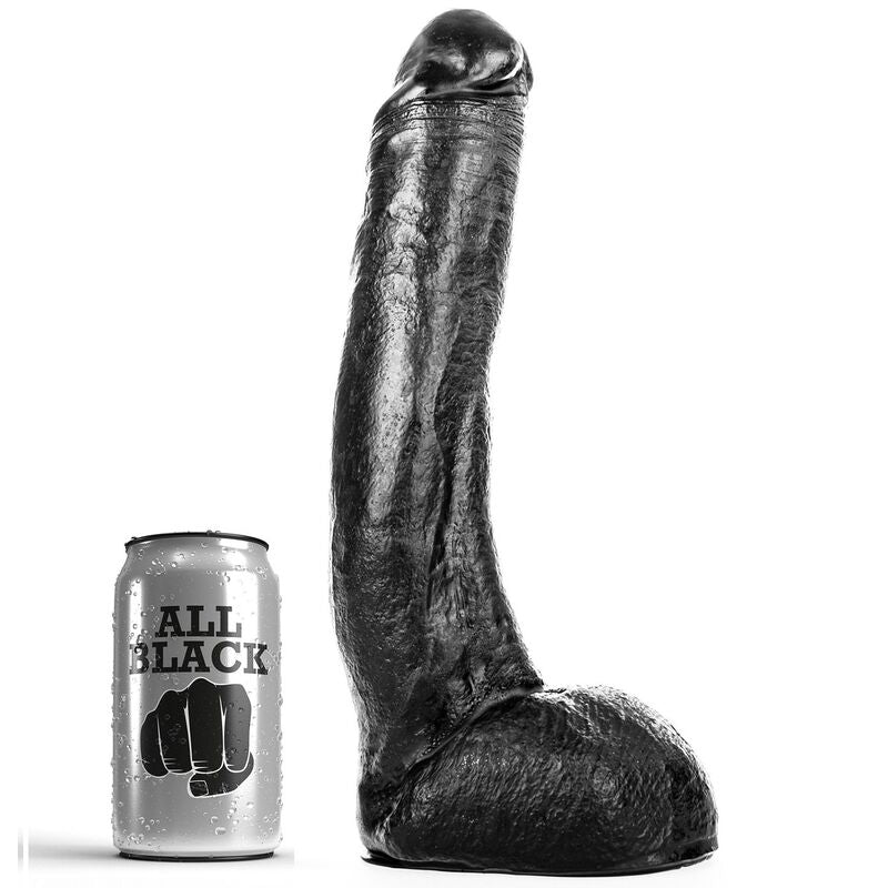 ALL BLACK - DONG 29 CM CURVO