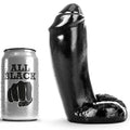 ALL BLACK - DILDO REALISTA 18 CM