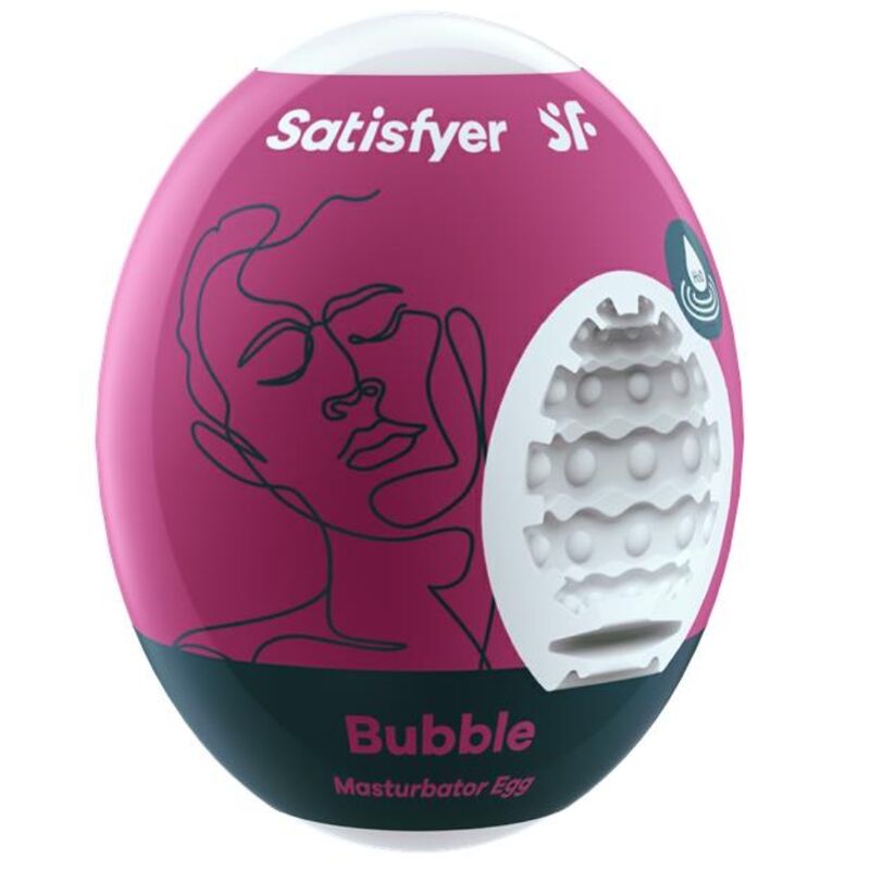 SATISFYER – OVO DE MASTURBAÇÃO BUBBLE
