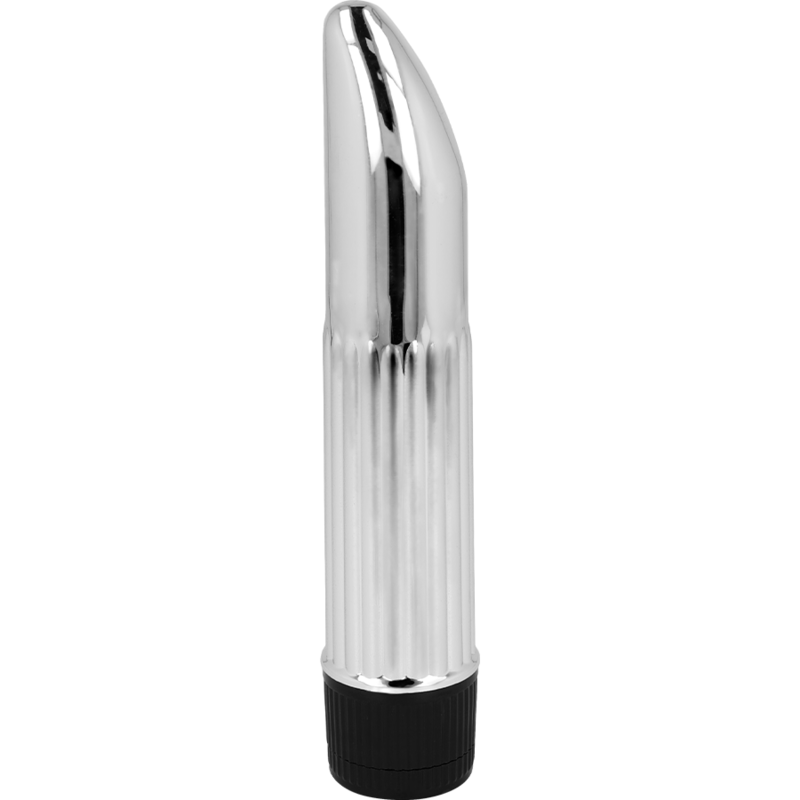 OHMAMA - MINI VIBRADOR PRATEADO 13,5 CM