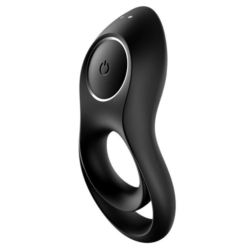 SATISFYER - VIBRADOR ANEL DUO LENDÁRIO PRETO