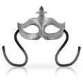OHMAMA - MÁSCARAS MÁSCARA FLOR DE LIS PRATEADA