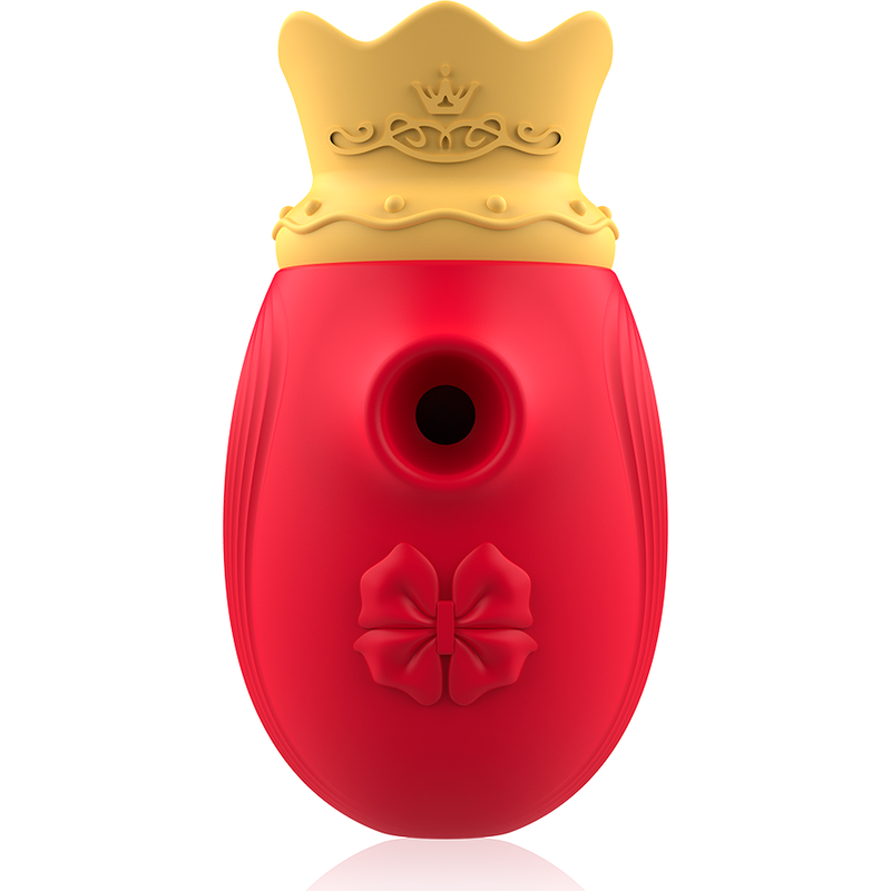 INTENSO - ESTIMULADOR CLITORIANO 10 MODOS DE SUCÇÃO E LAMBER - VERMELHO