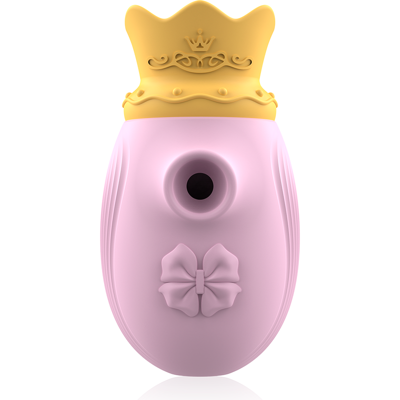INTENSE - ESTIMULADOR CLITORIANO COM 10 MODOS DE SUCÇÃO E LAMBER - ROSA