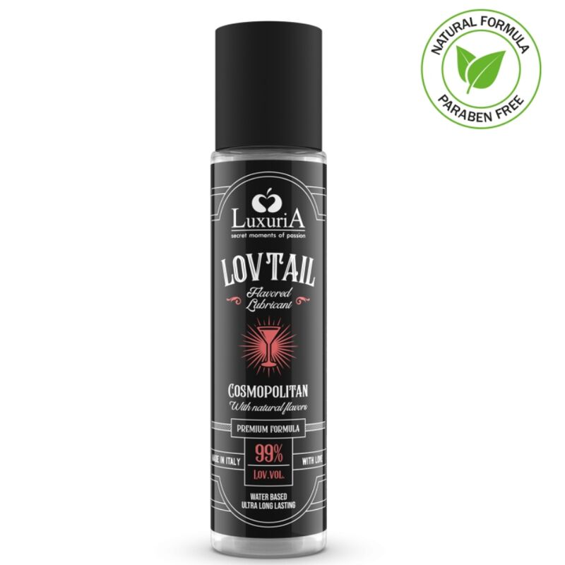 INTIMATELINE - LUBRIFICANTE À BASE DE ÁGUA LUXURIA LOVTAIL COSMOPOLITE 60 ML