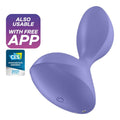 SATISFYER - SWEET SEAL VIBRO-BUJÃO APP ROXO