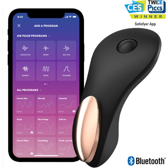 SATISFYER - VIBRADOR DE CUECA LITTLE SECRET