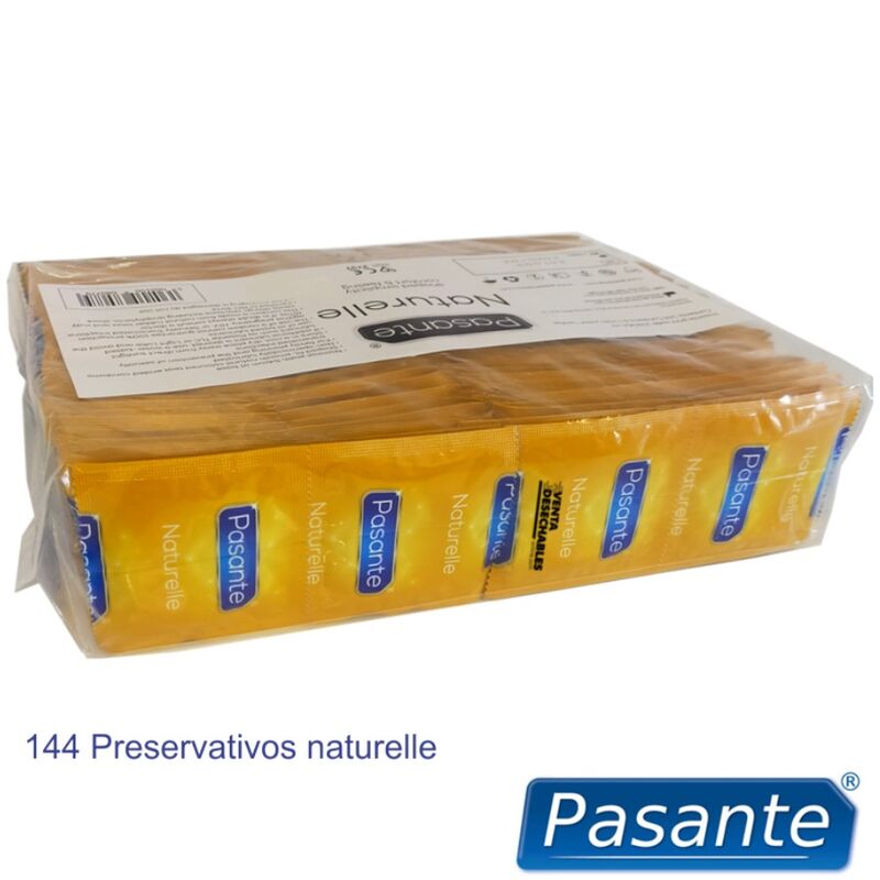 ESTAGIÁRIO - PRESERVATIVOS NATURAIS SACO 144 UNIDADES