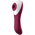 SATISFYER - VIBRADOR COM IMPULSÕES DE AR DUAL CRUSH