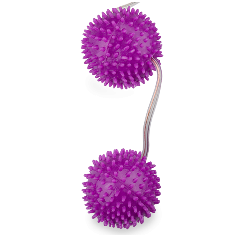 BAILE - BOLAS TEXTURIZADAS ROXO PROFUNDO PRAZER 3,60 CM