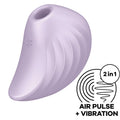 SATISFYER - STIMULATEUR ET VIBRATEUR PEARL DIVER VIOLETTE