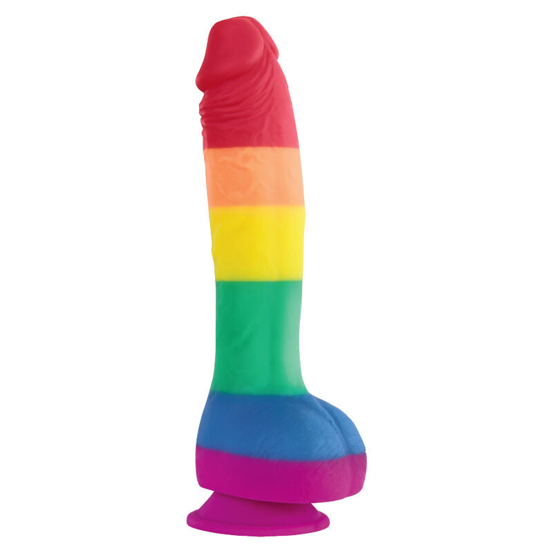 PRIDE - DILDO BANDEIRA LGBT 19 CM
