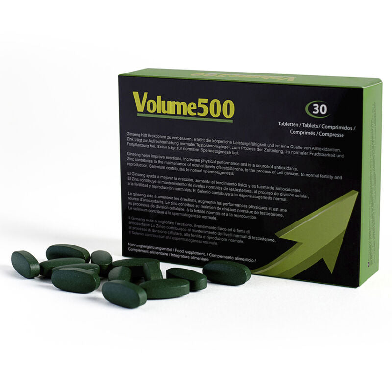 500 COSMETICS - VOLUME 500 AUMENTA A QUANTIDADE E A QUALIDADE DO ESPERMA