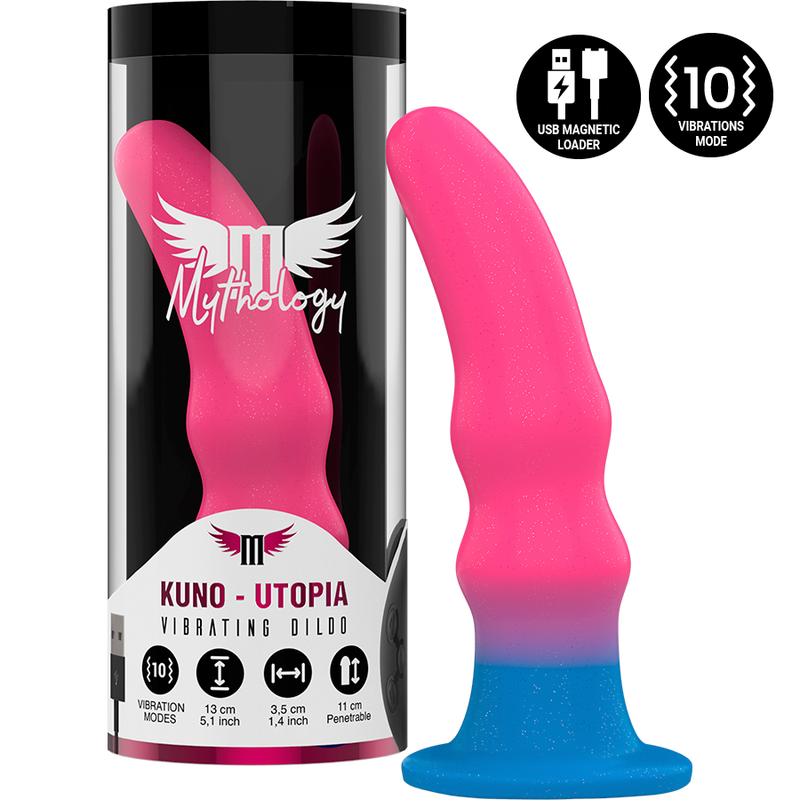 MITOLOGIA - KUNO UTOPIA DILDO S - VIBRADOR WATCHME TECNOLOGIA SEM FIOS COMPATÍVEL