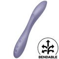 SATISFYER - VIBRADOR MULTI PONTO G FLEX 2 VIOLETA