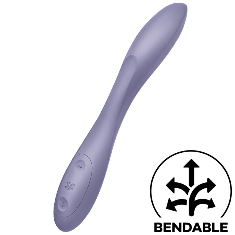 SATISFYER - VIBRADOR MULTI PONTO G FLEX 2 VIOLETA