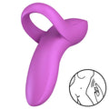 SATISFYER - VIBRADOR DEDOS BOLD LOVER ROSA