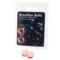 TALOKA - 2 BOLAS BRASILEIRAS GEL EXCITANTE EFEITO VIBRATÓRIO