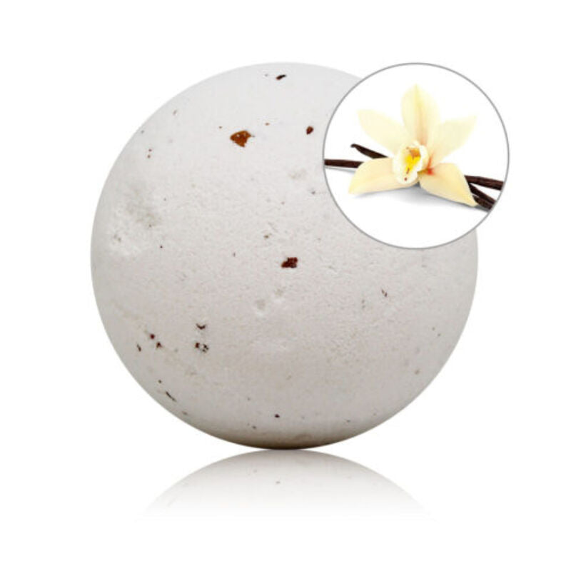 TALOKA - BOMBA DE BANHO PERFUMADA BAUNILHA COM PÉTALAS DE ROSA