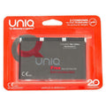 UNIQ - PRESERVATIVOS SEM LÁTEX COM ANEL DE PROTEÇÃO 3 UNIDADES