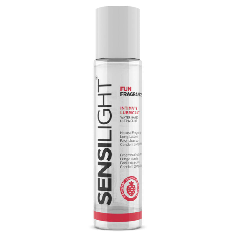INTIMATELINE - LUBRIFICANTE À BASE DE ÁGUA MORANGO SENSILIGHT 60 ML