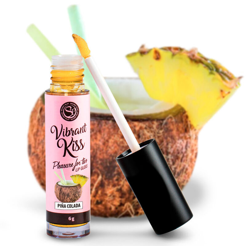 SECRETPLAY - BRILHO LABIAL VIBRANT KISS - PINA COLADA