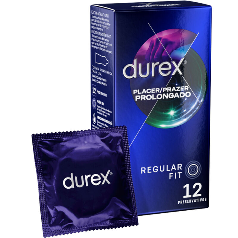 DUREX - PRAZER PROLONGADO RETARDADO 12 UNIDADES
