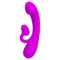 PRETTY LOVE - VIBRADOR E SUCÇÃO CLITORIANA EM SILICONE SINCERE ROXO