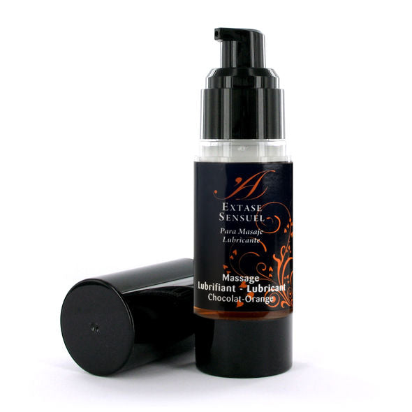ÊXTASE SENSUAL - LUBRIFICANTE CHOCOLATE & LARANJA 30 ML