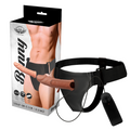 ARNÊS ATRAÇÃO – RNES OCO BENNY COM VIBRADOR 15 CM – Ø 4.5 CM