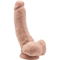 GET REAL - DILDO 20,5 CM COM BOLAS DE PELE