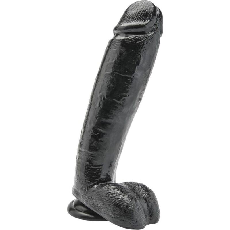 GET REAL - GODE 25,5 CM COM BOLAS PRETAS