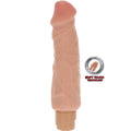 GET REAL - VIBRADOR DUPLO DE ALTA DENSIDADE 20,5 CM PELE
