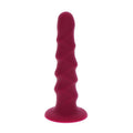 REALISTA - DONG ESTRIADO 12 CM VERMELHO