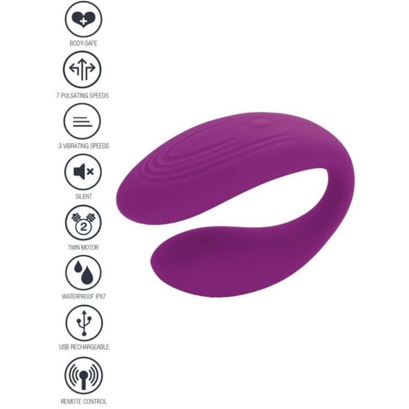 XOCOON - VIBRADOR BOUND LOVE CASAIS ROXO