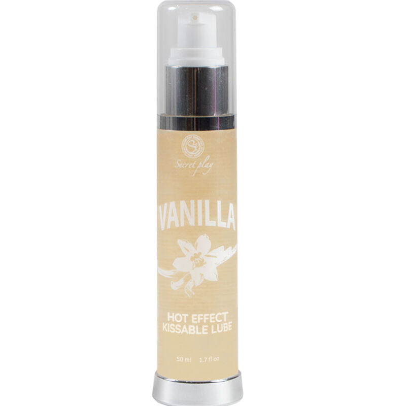 SECRETPLAY - LUBRIFICANTE 2-1 EFEITO AQUECEDOR BAUNILHA 50 ML