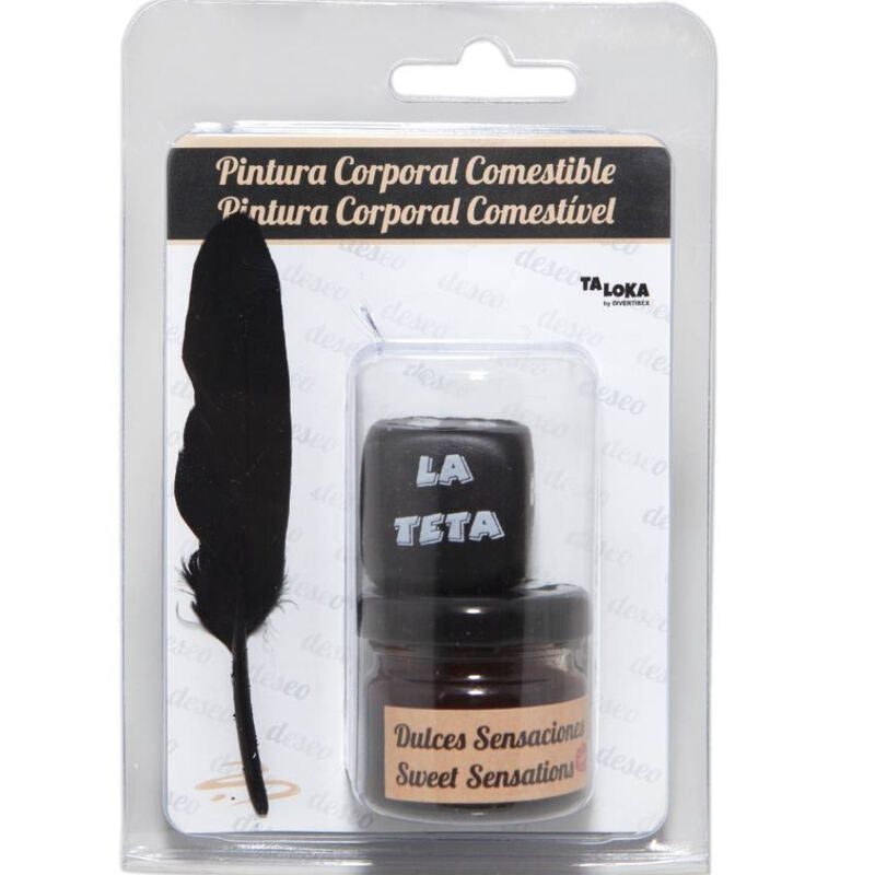 TALOKA - PINTURA CORPORAL DE CHOCOLATE + DADOS CORPORAIS