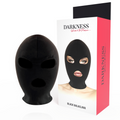DARKNESS - MÁSCARA DE SUBMISSÃO BDSM BOCA E OLHOS PRETA