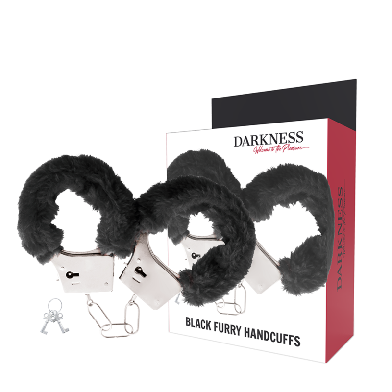 DARKNESS - ALGEMAS DE METAL FORRADAS A PRETO