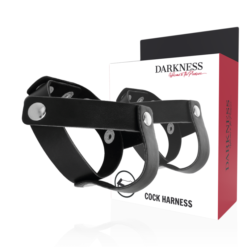 DARKNESS - ANEL ESCROTAL E PARA PÉNIS